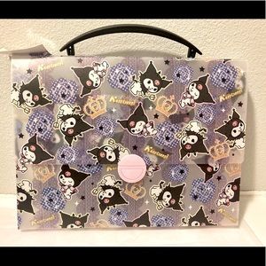 LAST ONE! Kuromi collectible carry case hello Kitty my melody
